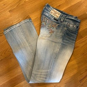 Miss Me Mid Rise Boot Cut Jeans